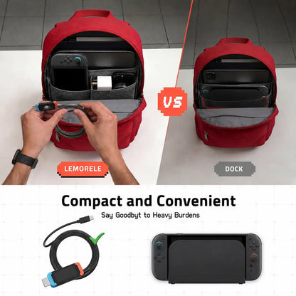 Lemorele L100 USB-C to HDMI Cable - 4K@60Hz HDR with Power Delivery Charging, Compatible with Nintendo Switch 2, Laptops, and Tablets